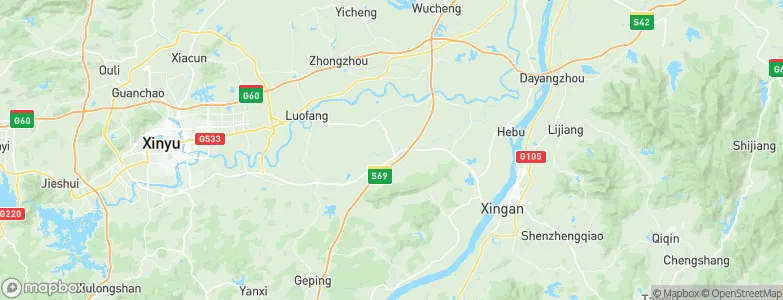 Nan’an, China Map