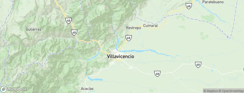 Nancilandia, Colombia Map