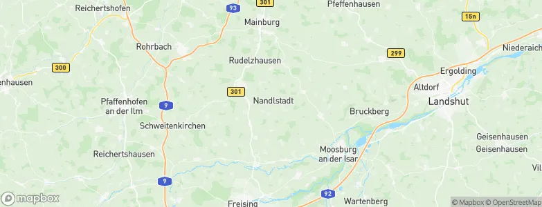 Nandlstadt, Germany Map