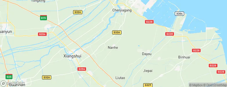 Nanhe, China Map