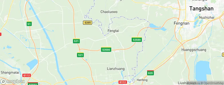 Nanmaizhu, China Map