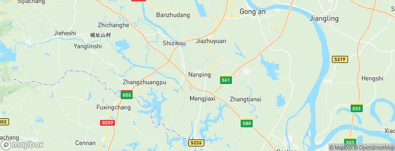 Nanping, China Map