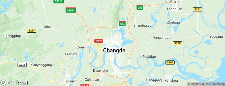 Nanpinggang, China Map