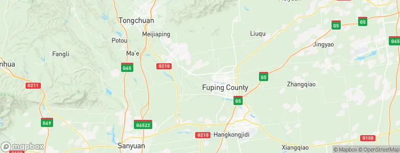 Nanshe, China Map