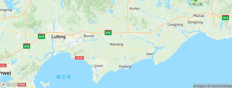 Nantang, China Map