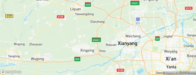 Nanwei, China Map