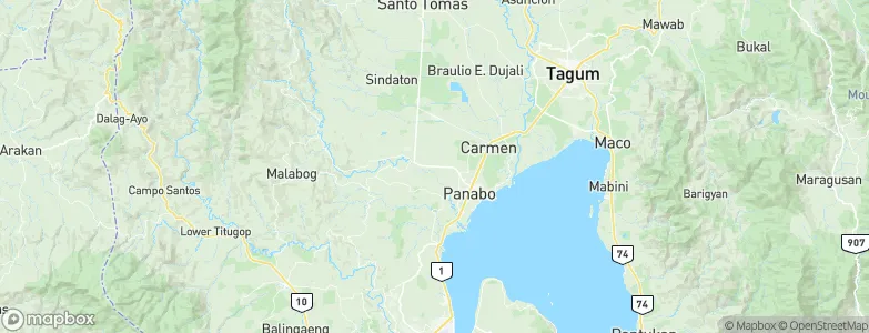 Nanyo, Philippines Map