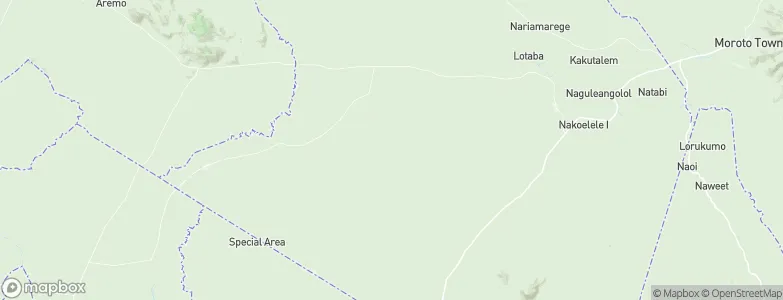 Napak District, Uganda Map