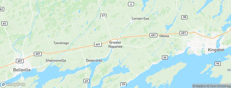 Napanee, Canada Map