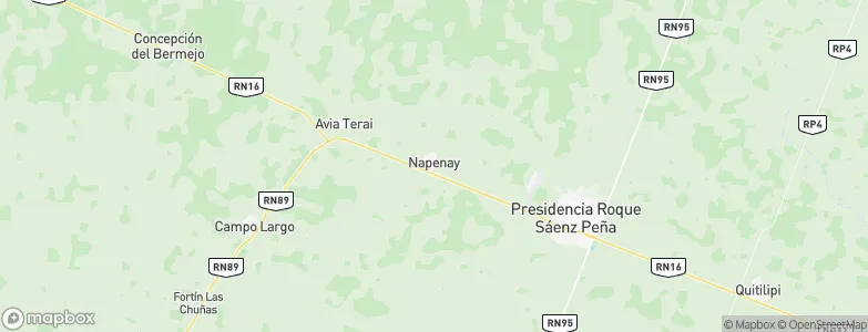 Napenay, Argentina Map