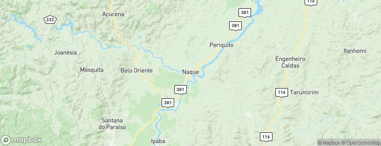 Naque, Brazil Map