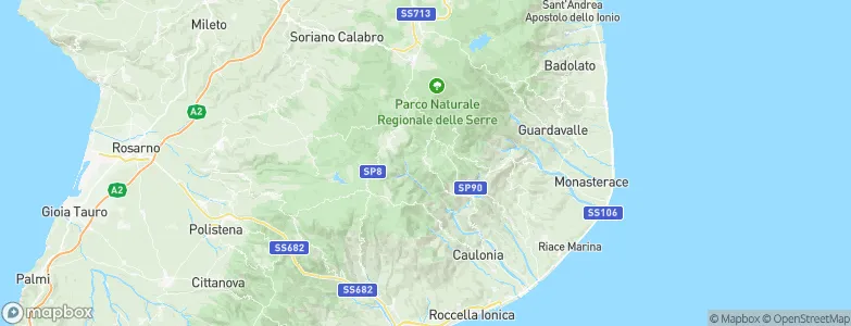 Nardodipace, Italy Map