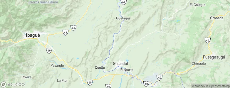 Nariño, Colombia Map