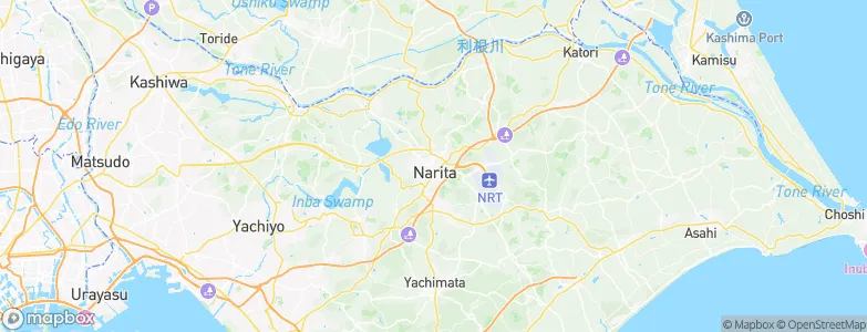 Narita, Japan Map