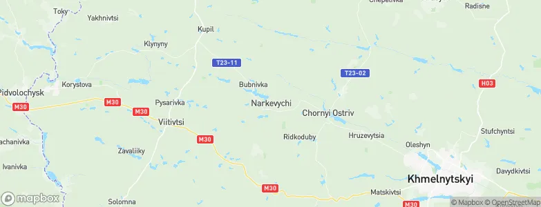 Narkevychi, Ukraine Map