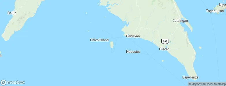 Naro, Philippines Map