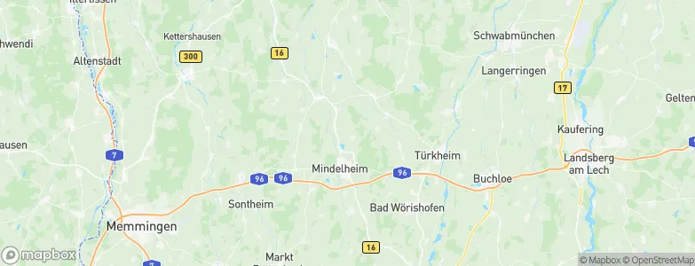 Nassenbeuren, Germany Map