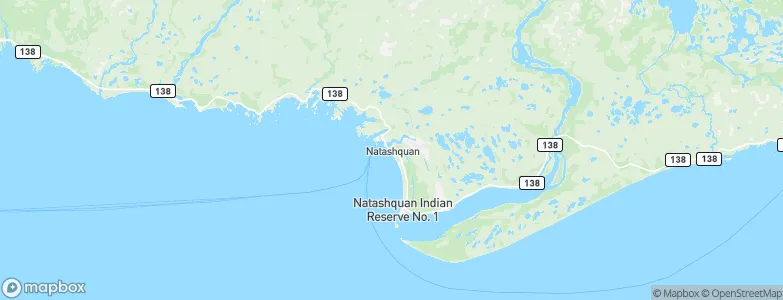 Natashquan, Canada Map