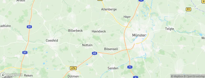 Natrup, Germany Map
