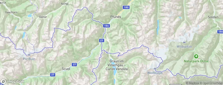 Nauders, Austria Map