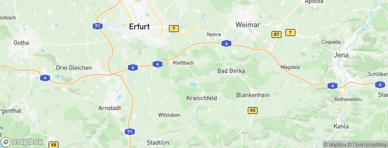 Nauendorf, Germany Map