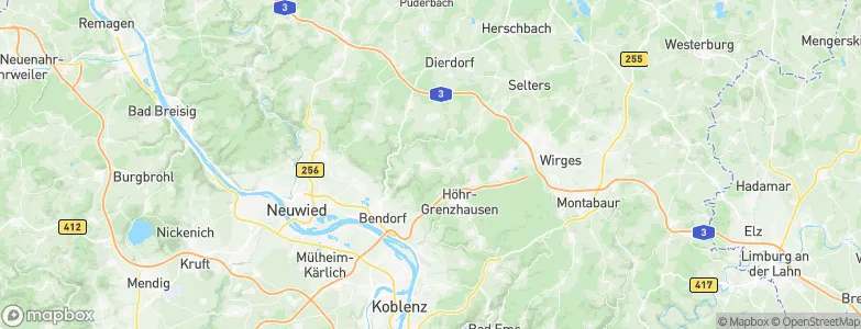 Nauort, Germany Map