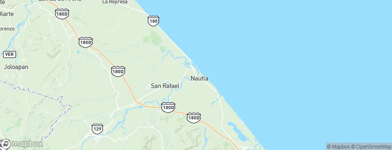 Nautla, Mexico Map