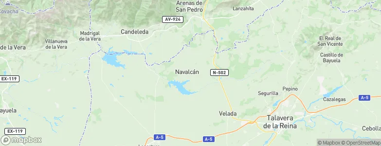 Navalcán, Spain Map