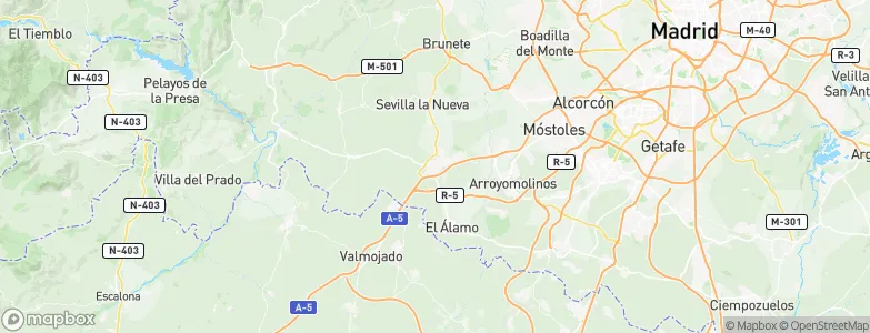 Navalcarnero, Spain Map