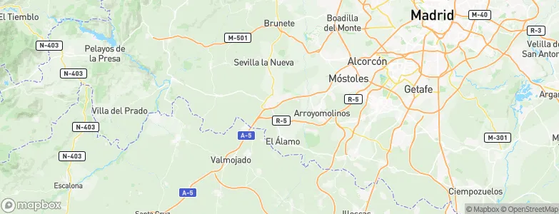 Navalcarnero, Spain Map