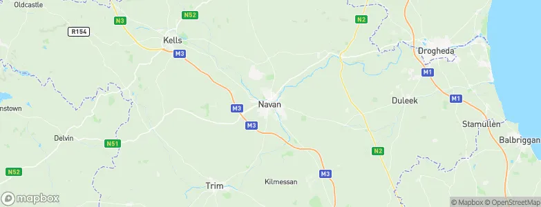 Navan, Ireland Map