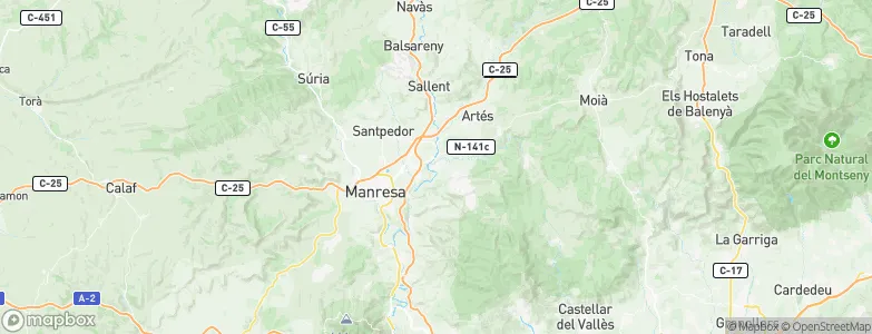 Navarcles, Spain Map