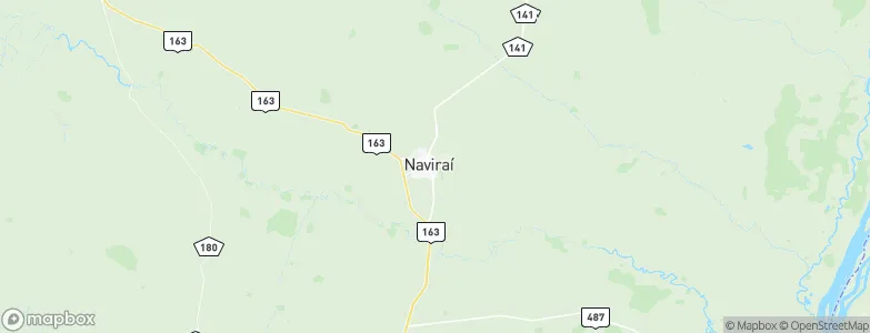 Naviraí, Brazil Map