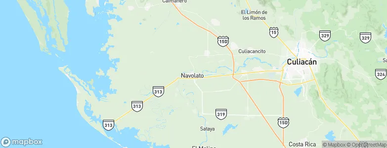 Navolato, Mexico Map