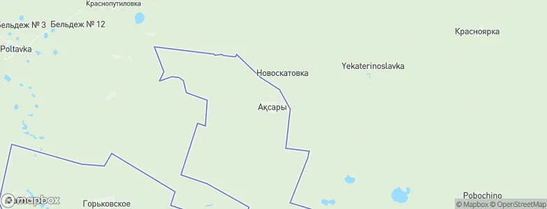Naydorf, Kazakhstan Map