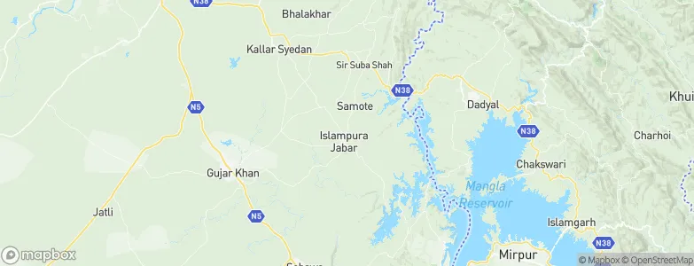 Nazir Town, Pakistan Map