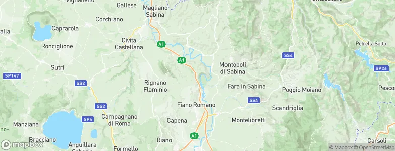 Nazzano, Italy Map