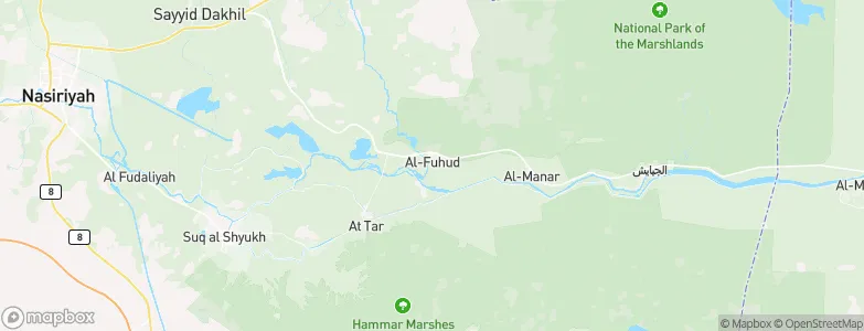 Nāḩiyat al Fuhūd, Iraq Map
