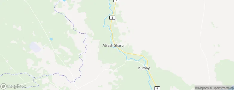 Nāḩiyat Alī ash Sharqī, Iraq Map