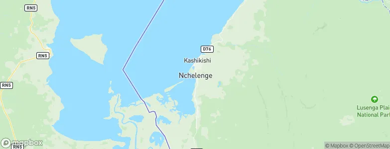 Nchelenge, Zambia Map