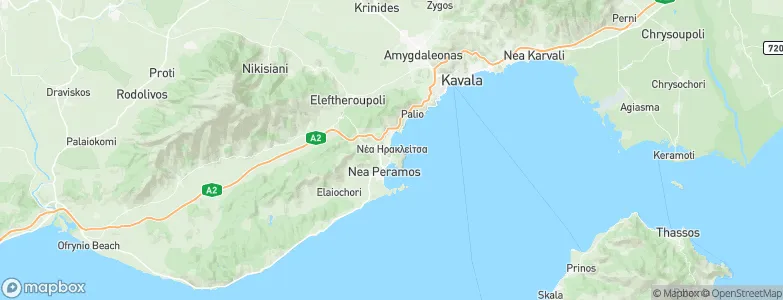 Néa Iraklítsa, Greece Map