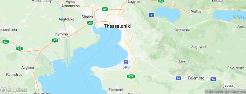 Néa Kríni, Greece Map
