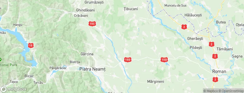 Neamţ, Romania Map