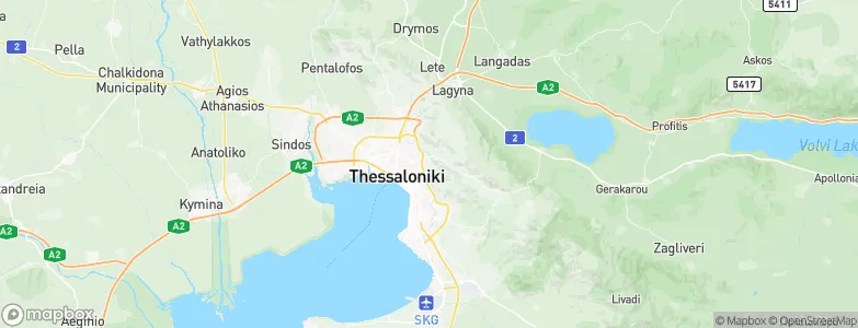 Neapoli-Sykies, Greece Map