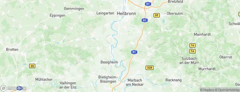 Neckarwestheim, Germany Map