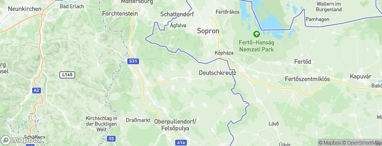 Neckenmarkt, Austria Map
