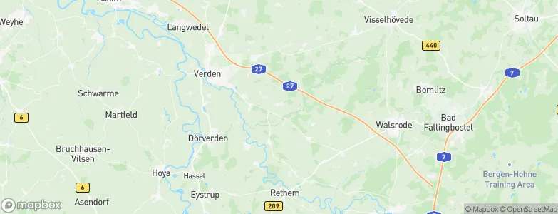 Neddenaverbergen, Germany Map