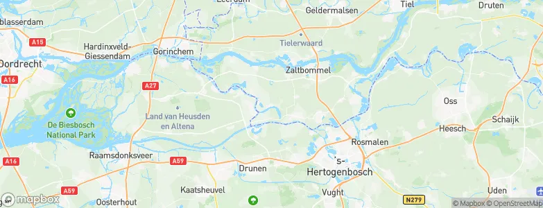 Nederhemert, Netherlands Map
