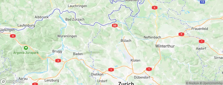 Neerach, Switzerland Map