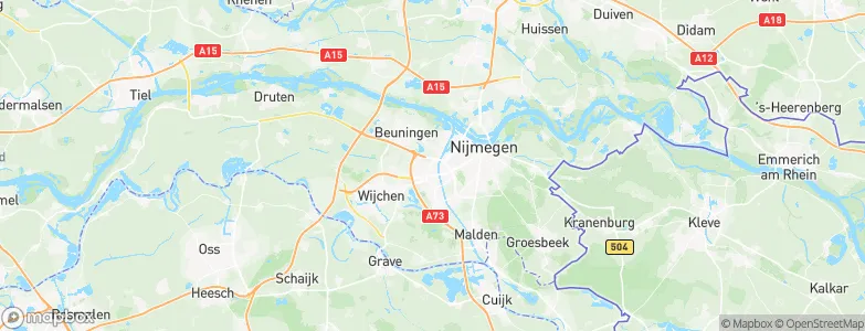 Neerbosch West, Netherlands Map